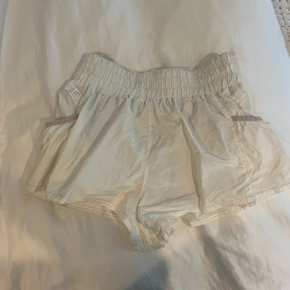 Get Your Flirt On Shorts in White - FP Movement by Free People